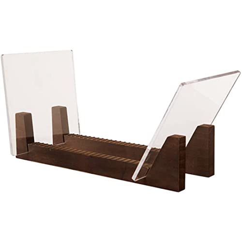 Acryl Ende Display Ständer Lagerung Ständer Große Kapazität Vinyl Album Schreibtisch Regal LP von KOUTOUMOR