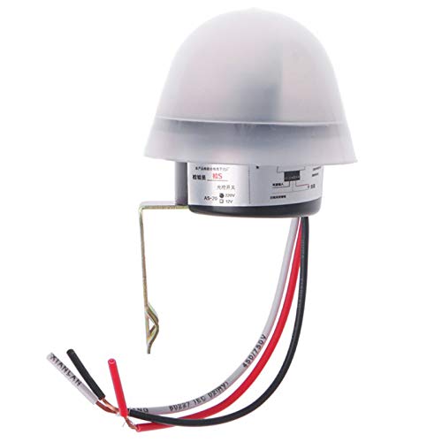 Automatischer Automatischer Ein-Schalter für die StraßEnbeleuchtung Fotozelle C AC 220 V 50-60 Hz 10 A Photo Control-Schalter für Den Fotoschalter-Sensor von KOUTOUMOR