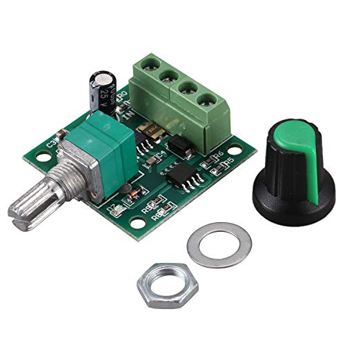 KOUTOUMOR Niederspannung DC PWM Motor Drehzahlsteller Modul 1.8V 3V-5V-6V 12V 2A von KOUTOUMOR