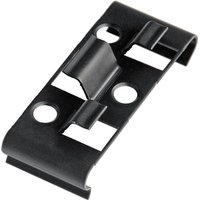 Kovalex Montage-Clip Edelstahl schwarz 25 Stück von KOVALEX