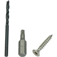 Kovalex Schraubenset 1 für WPC Unterkonstruktion 100 Stück von KOVALEX