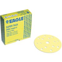 Kovax 524-1000 DISCS YELLOW FILM 150 mm Durchmesser P1000 15 LOCH 50 PIECES von KOVAX