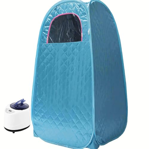 Dampfsauna Tragbare Sauna für zuhause Mini Mobile Home Sauna Generator für Sauna Spa Größeres Saunazelt Tragbare Dampfbad-Sauna Dampf Falt Sauna Kabine Eu Plug von KOVFBRO