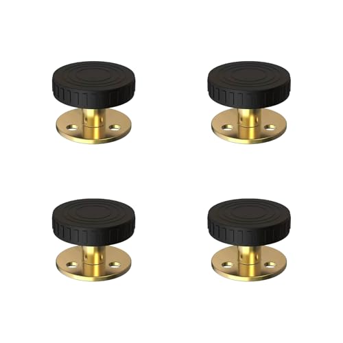 KOVNISE Verstellbare Bettstützbeine Ersatzbeine für Bettgestell Bett-Mittellatten-Möbelfüße Robuste Metallbeine 4 Stück (33–40 mm) von KOVNISE