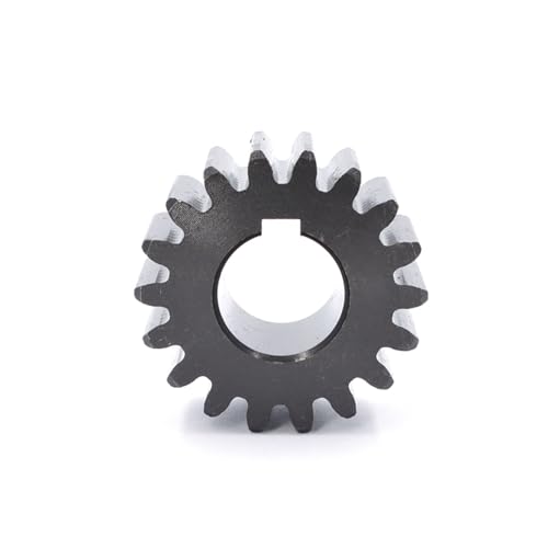 1 STÜCK 1,5 Modul 30T/32T/33T Stirnradgetriebe mit Passfedernut bearbeitete Bohrung S45C Stahl gerade zylindrische Zahnräder Maschinen(1.5 Module 32T Bore 18mm+Keyway 6mm) von KOVNOVI