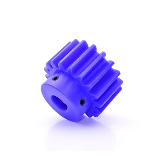 1 STÜCKE 3-Modul 12T/13T/14T/15T Nylon Stirnräder Bohrung 14/15/16/18/20mm mit Passfedernut 5/6mm Motor Boss Getriebe Maschinen(3-Module 12T Bore 16mm+Keyway 5mm) von KOVNOVI