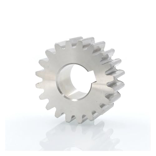 1 Stück 2 Module 28T/30T/32T/34T/35T/38T/40T Stirnradgetriebe mit Passfedernut Zylindrische Zahnräder Mechanische Übertragung Maschinen(28T Bore 20mm+Keyway 6mm) von KOVNOVI