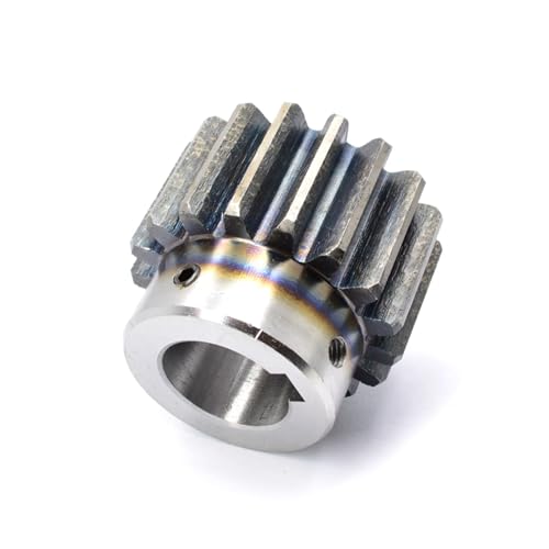 1 Stück 3-Modul 20T Stirnräder mit Passfedernut Bohrung 15/16/18/20/22/24/25/28/30/32mm 45# Stahl Boss Getriebe Motor Ritzel Maschinen(20T Bore 25mm+keyway 8mm) von KOVNOVI