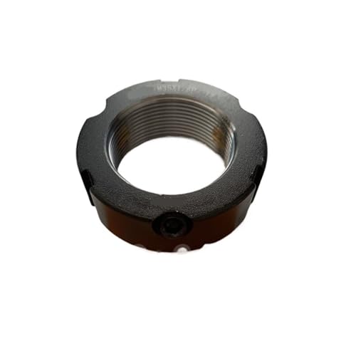 1 Stück F-Typ Zahnsicherungsmutter FM12x1-M25x1/M12x1.25/M39x1.5/M30X2.0 CNC-Werkzeugmaschinen-Präzisions-Kugelumlaufspindel-Rundmutter Nüsse(M25x1) von KOVNOVI