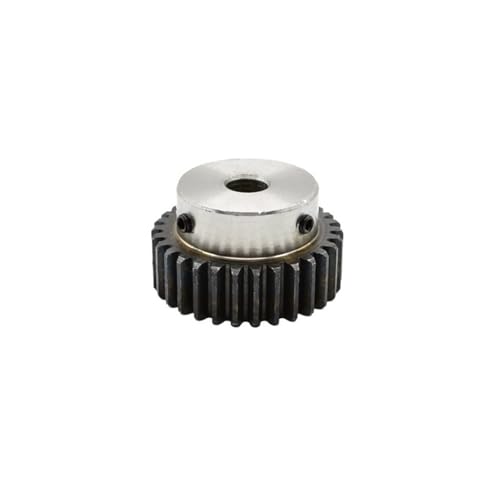 1 stücke 1,5 Modul Stirnräder 23T/24T/25T S45C Carbon Stahl Boss Getriebe Motor Ritzel Maschinen(24T Bore 6mm) von KOVNOVI