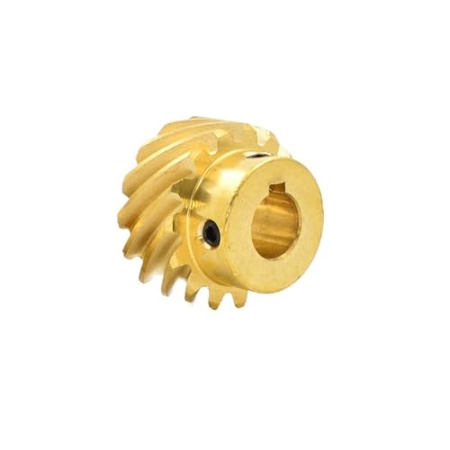 1 stücke 1 Modul 45 ° Schrägverzahnungen 13T/15T Bohrung 6/8/10/12mm Links-hand Spiral Kegelrad Messing Ritzel Maschinen(1 Module 13T Bore 8mm) von KOVNOVI