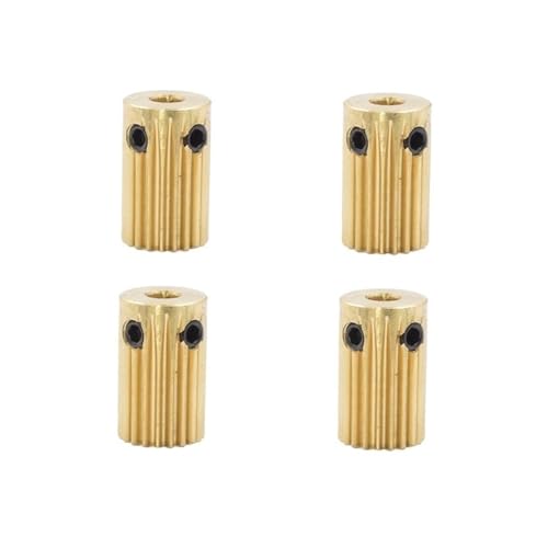 4 STÜCKE 0,5 Modul Stirnradgetriebe 20 T/22 T/24 T/25 T/28 T Boss Gears Messing Motor Mechanische Übertragung Maschinen(24T Bore 4mm) von KOVNOVI