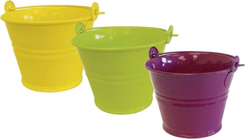 KOVOTVAR Mülleimer Kovotvar Minieimer aus Metall, 1,5 Liter, 15x14cm farbig sortiert von KOVOTVAR