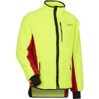 KOX - Faserpelzjacke Gelb/Rot Größe 46/48 von KOX