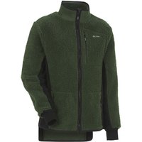 KOX - Faserpelzjacke Grün/Schwarz Größe 46/48 von KOX