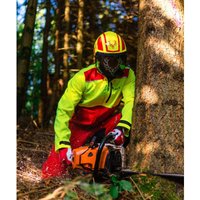 KOX - Forstjacke Mistral 3.0 Rot/Gelb Größe l KOX - Forstjacke Mistral 3.0 Rot/Gelb Größe l von KOX