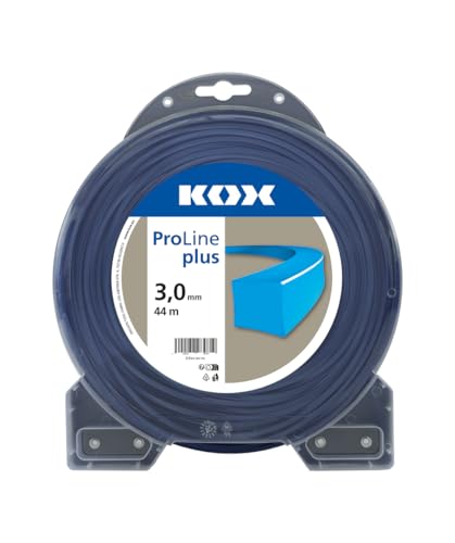 KOX Freischneidefaden ProLine Plus quadratisch 3,0 mm Durchmesser, 44 m Länge 3,0 mm Durchmesser, 44 m Länge von KOX