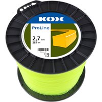 KOX - ProLine Freischneidefaden quadratisch 2,7 mm Durchmesser, 265 m Länge 2,7 mm Durchmesser, 265 m Länge von KOX