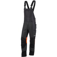 KOX - Schnittschutz Latzhose Duro 3.0 Anthrazit/Orange Gr. 46 - Anthrazit/Orange von KOX