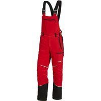 Schnittschutz Latzhose Mistral 3.0 Rot/Gelb Gr. 50 - Rot/Gelb - KOX von KOX