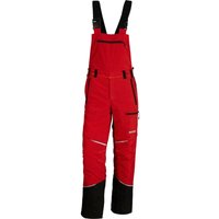 KOX - Schnittschutz Latzhose Mistral 3.0 Rot/Gelb Größe 48 von KOX