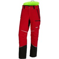 KOX - Schnittschutzhose Mistral 3.0 Rot/Gelb Gr. 48 - Rot/Gelb von KOX