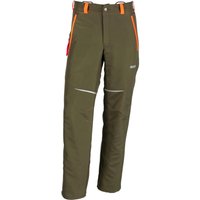 KOX - Schnittschutzhose Vento 3.0 Grün/Orange Größe 50 von KOX