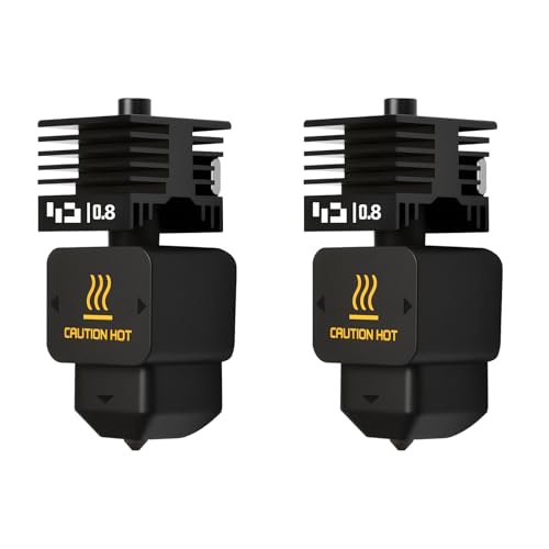 2PCS H2D Hotend Kit, 3D Printer Print Head Hot End Heating Block Kit with 0.8mm Hardened Steel Nozzle and Silicone socks for Bambu Lab H2D, A1/A1 Mini 2PCS H2D Hotend Kit, 3D Printer Print Head Hot End Heating Block Kit with 0.8mm Hardened Steel Nozzle and Silicone socks for Bambu Lab H2D, A1/A1 Mini von KOYOFEI