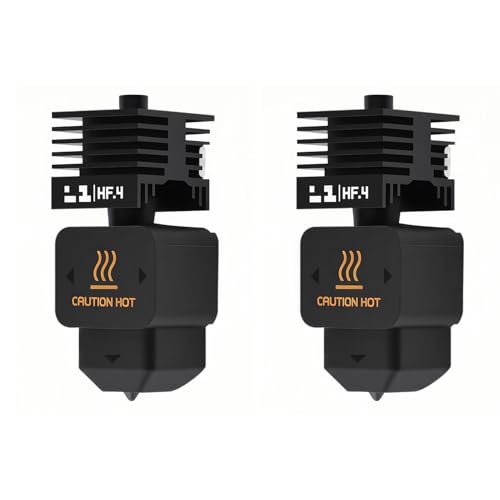 2PCS High Flow H2D Hotend Kit, 3D Printer Print Head Hot End Heating Block Kit with 0.4mm Hardened Steel Nozzle and Silicone Socks for Bambu Lab H2D, A1/A1 Mini 2PCS High Flow H2D Hotend Kit, 3D Printer Print Head Hot End Heating Block Kit with 0.4mm Hardened Steel Nozzle and Silicone Socks for Bambu Lab H2D, A1/A1 Mini von KOYOFEI