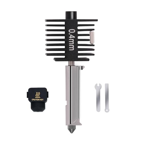 A1 Mini Upgrade Hotend Kit, 3D Printer Print Head Hot End Heating Block Kit with 0.4mm Hardened Steel Nozzle and Silicone socks for Bambu Lab A1/A1 Mini von KOYOFEI