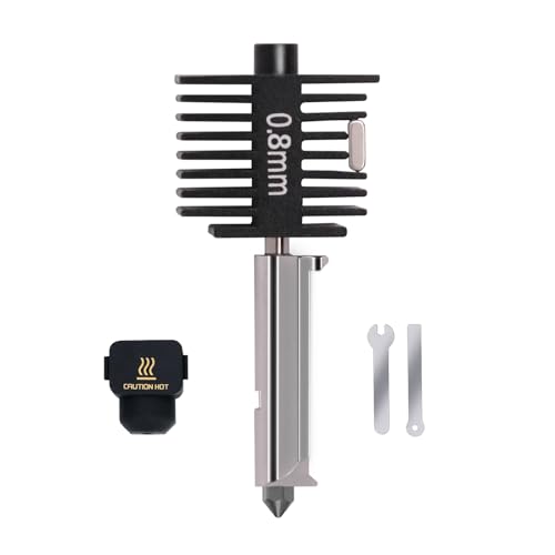 A1 Mini Upgrade Hotend Kit, 3D Printer Print Head Hot End Heating Block Kit with 0.8mm Hardened Steel Nozzle and Silicone socks for Bambu Lab A1/A1 Mini von KOYOFEI