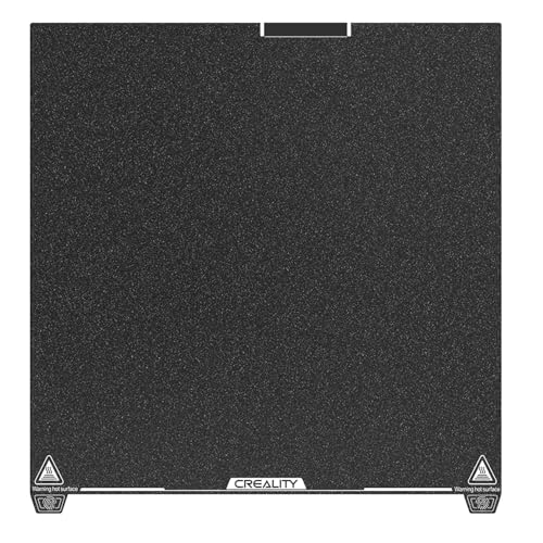Creality K2 Plus Texture PEI Build Plate Kit, 3D Printer Heat and Wear Resistance Textured PEI Spring Steel Plateform with Wipe Nozzle Design for K2 Plus 370x370mm Creality K2 Plus Texture PEI Build Plate Kit, 3D Printer Heat and Wear Resistance Textured PEI Spring Steel Plateform with Wipe Nozzle Design for K2 Plus 370x370mm von KOYOFEI