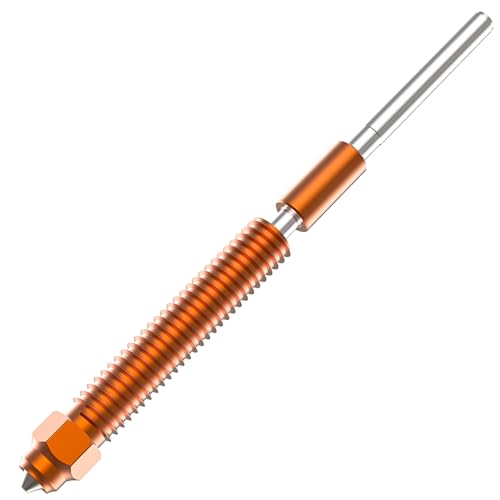 Creality Unicorn Quick Swap 0.4mm Nozzle for K2 Plus, 3D Printer Accessories All-Metal Integrated Design Hardened Steel Tip Copper Titanium Alloy Throat Nozzle Kit for K2 Plus von KOYOFEI