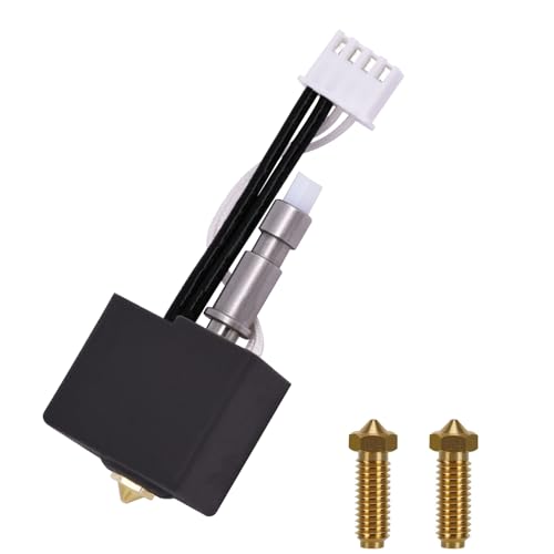 Hotend Kit for Anycubic Kobra S1, 3D Printer Quick Swap Ceramic Composite Throat Tube Hotend Kit with 2PCS 0.4mm Brass Nozzzles for Anycubic Kobra S1, S1 Combo Hotend Kit for Anycubic Kobra S1, 3D Printer Quick Swap Ceramic Composite Throat Tube Hotend Kit with 2PCS 0.4mm Brass Nozzzles for Anycubic Kobra S1, S1 Combo von KOYOFEI