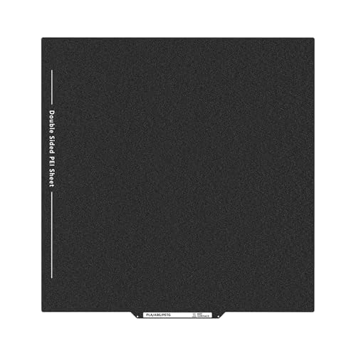 Upgraded Neptune 4 Max Double Sided PEI Build Plate, 3D Printer Black Textured PEI Platform for Elegoo Neptune 3 Max, Kobra 2 Max 430x430mm von KOYOFEI