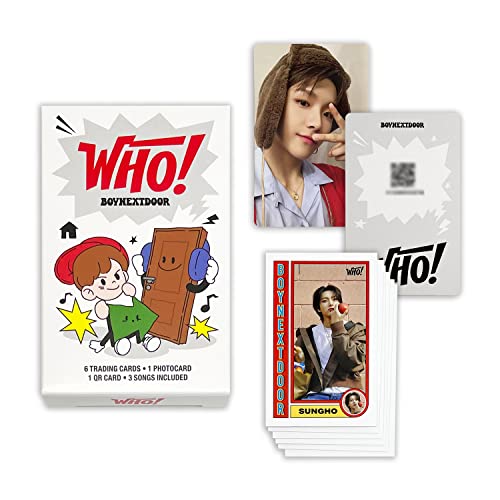 YAMOOCO - BOYNEXTDOOR - 1. SINGLEALBUM [WER!] (Weverse Albums Ver.) Outbox + Sammelkarte + QR-Karte + Fotokarte + 3 zusätzliche Fotokarten von YAMOOCO
