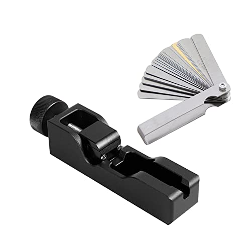 KOZEEY Zündkerzen-Gapping-Werkzeug, universelle Aluminiumlegierung, professionelle Reparatur, langlebiges Zubehör und Fühlerlehre für 10/12/14/16 mm, Schwarz KOZEEY Zündkerzen-Gapping-Werkzeug, universelle Aluminiumlegierung, professionelle Reparatur, langlebiges Zubehör und Fühlerlehre für 10/12/14/16 mm, Schwarz von KOZEEY