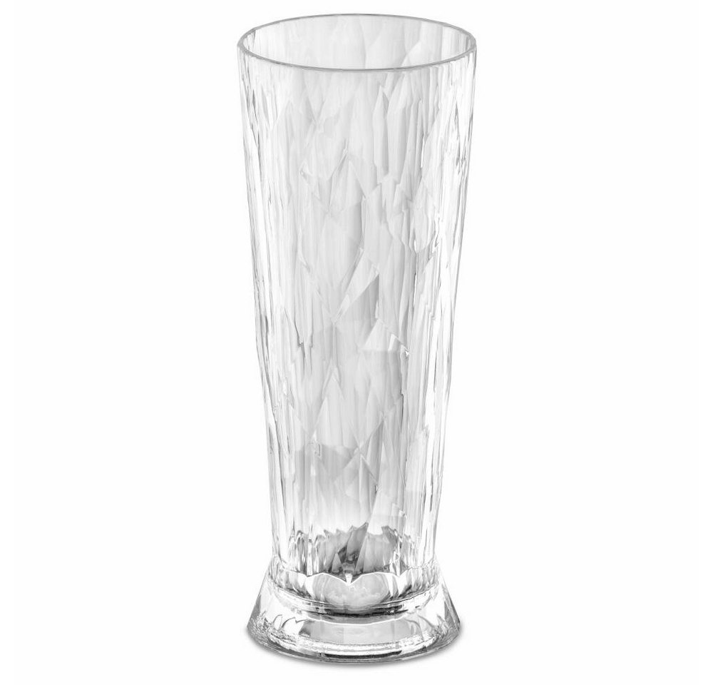 KOZIOL Bierglas Superglas Club No. 11 500 ml, Superglas (Kunststoff), extrem bruchfest von KOZIOL