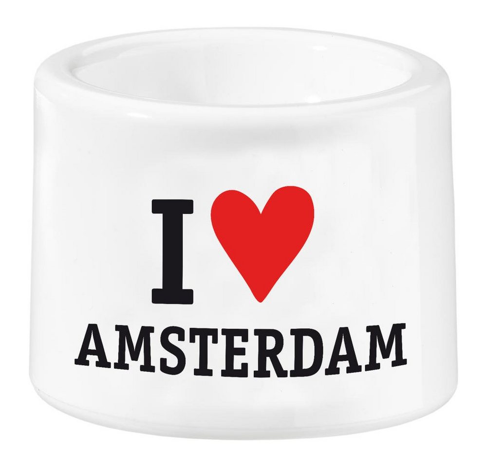 KOZIOL Eierbecher i-Cup I Love Amsterdam, (Set, 2-tlg) von KOZIOL