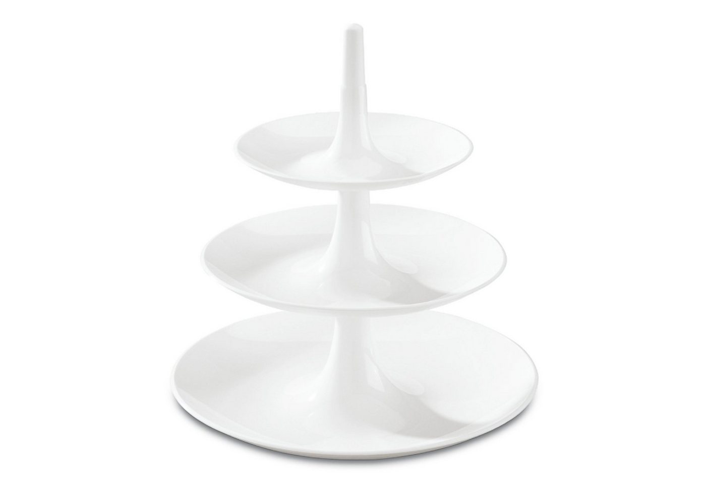 KOZIOL Etagere Etagere Babell L weiß, KOZIOL THERMOPLASTIC von KOZIOL