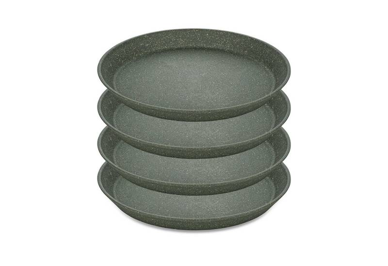 KOZIOL Frühstücksteller Kleiner Teller 20,5 cm 4er-Set CONNECT PLATE, (4 St), Frühstücksteller Dessertteller Kunststoff von KOZIOL