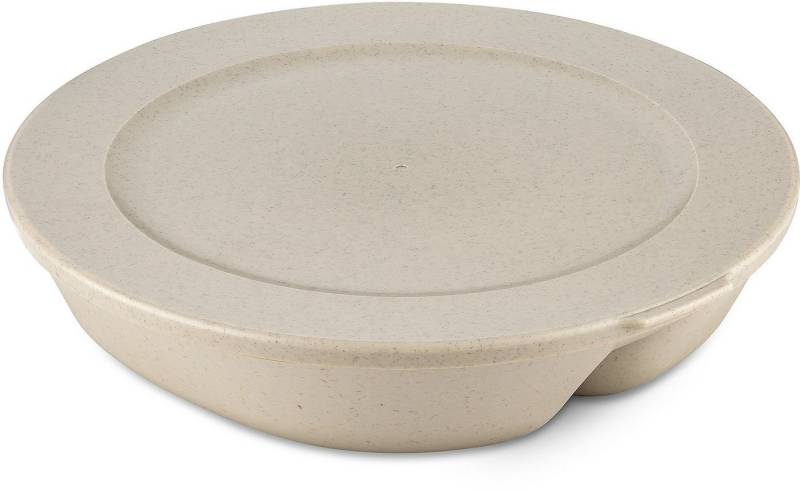 KOZIOL Mikrowellenteller CONNECT SEPAREE, recycelbar + aus biozirkulärem Material, 1,5 Liter von KOZIOL