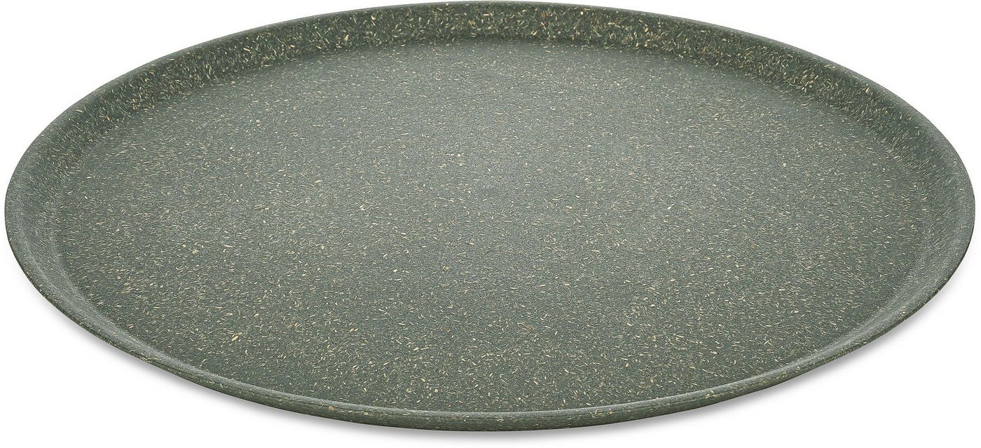 KOZIOL Speiseteller CONNECT PLATE, (4 St), biozirkuläremKunststoff+FSCHolz,spülmaschinengeeignet,melaminfrei,25cm von KOZIOL