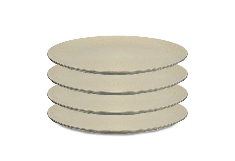 KOZIOL Speiseteller Flacher Teller 26 cm 4er-Set CLUB PLATE, (4 St), Speiseteller Kunststoff von KOZIOL