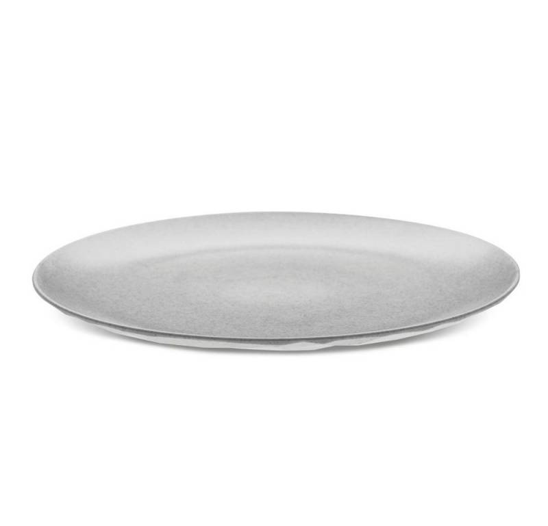 KOZIOL Teller Club Flach Organic Grey 26 cm von KOZIOL