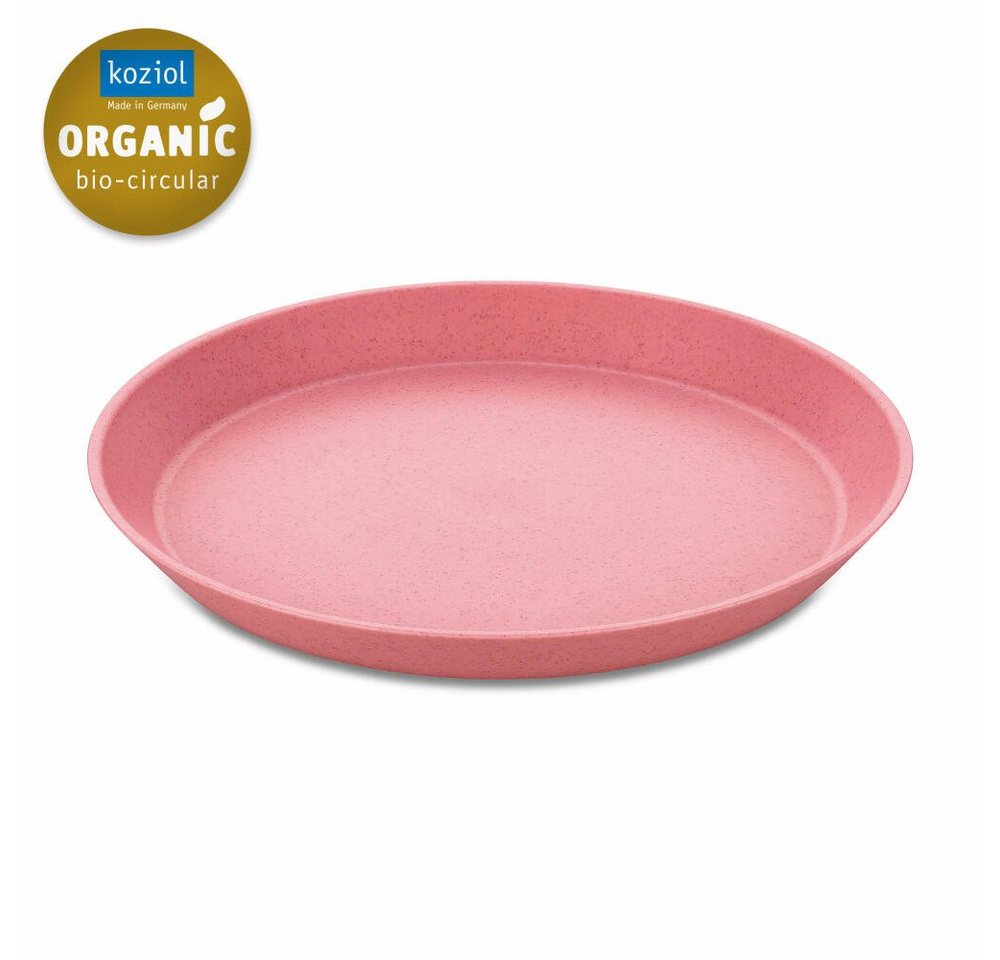 KOZIOL Teller Connect Plate Organic Strawberry Ice Cream 20.5 cm, Made in Germany von KOZIOL