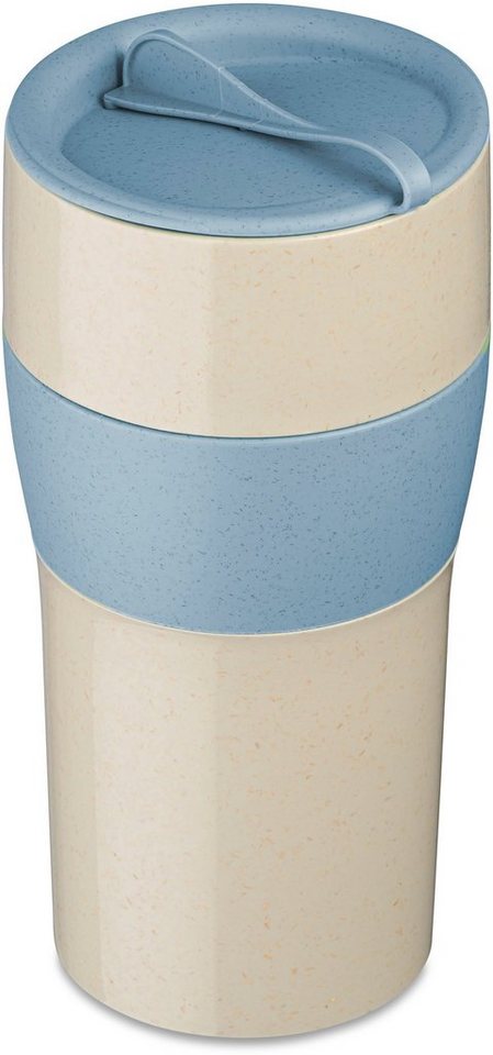 KOZIOL Thermobecher AROMA TO GO XL, Kunststoff, CO² neutral, Made in Germany. Biozirkulärer Kunststoff, 700 ml von KOZIOL