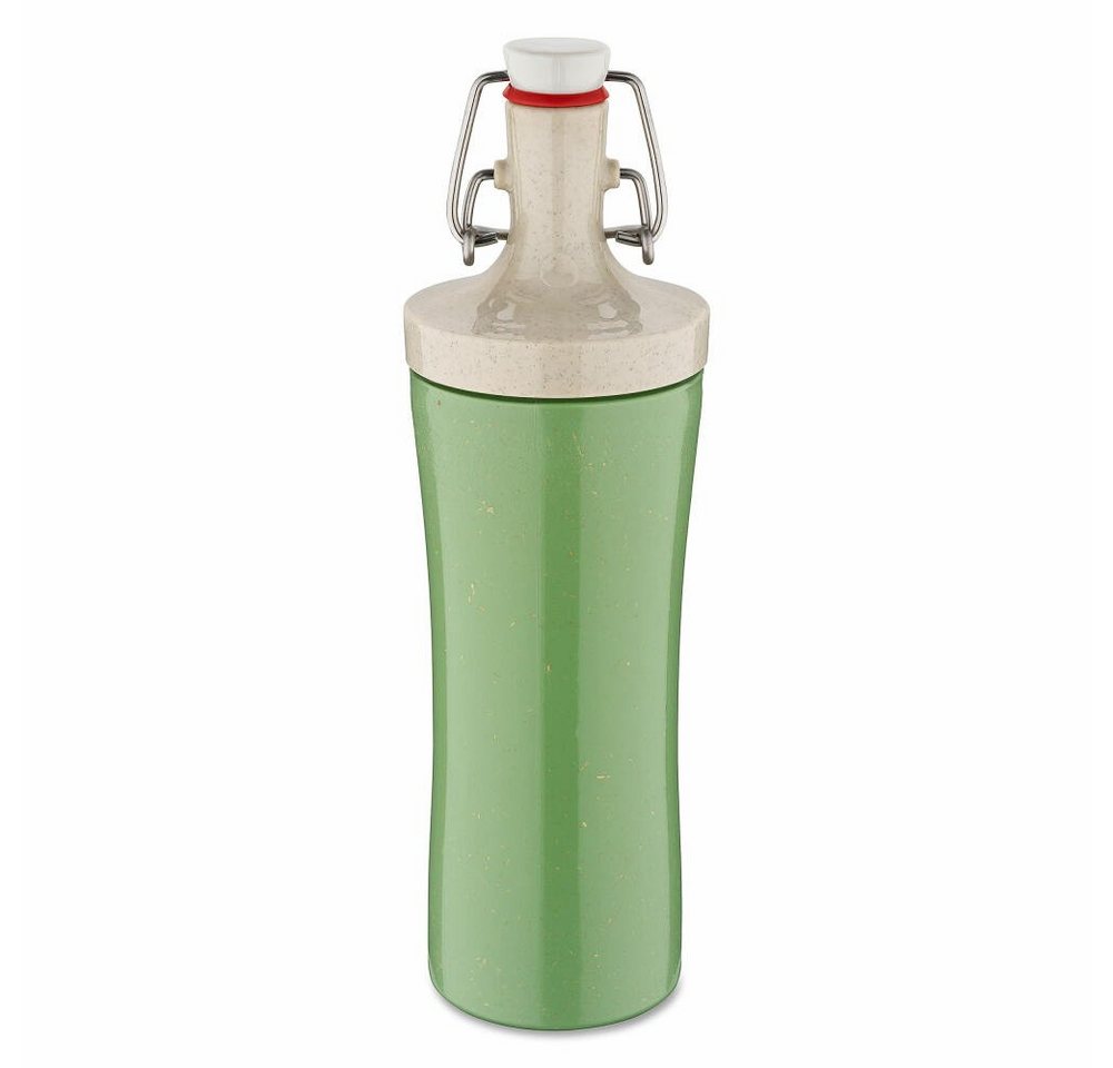 KOZIOL Trinkflasche Plopp To Go Nature Leaf Green von KOZIOL