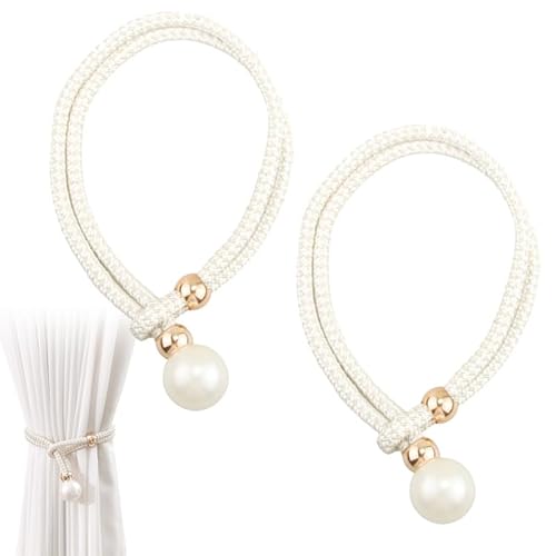 KOZOY Vorhang Raffhalter, 2 Stück Beige Vorhang Raffhalter Handgewebt aus Baumwolle, Gardinenhalter Seil Raffbänder, Vorhangbänder ohne Bohren, Curtain Rope Buckle für Wohnzimmer Schlafzimmer Balkon KOZOY Vorhang Raffhalter, 2 Stück Beige Vorhang Raffhalter Handgewebt aus Baumwolle, Gardinenhalter Seil Raffbänder, Vorhangbänder ohne Bohren, Curtain Rope Buckle für Wohnzimmer Schlafzimmer Balkon von KOZOY