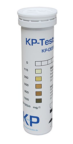 KP-Teststreifen Messstreifen zur Bestimmung des aktiven Sauerstoffs H2O2 (0-1.000 ppm) von KP-Produkte